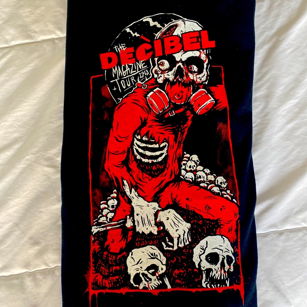 The Decibel Magazine Tour 2013 Vintage Concert Tee